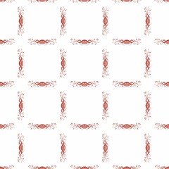 Colorful ceramic pattern seamless , cute background design style