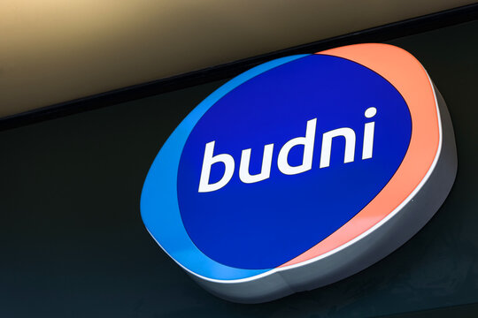 berlin,berlin /germany - 21 04 2022: a budni brand logo