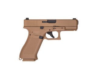 Air gun. Modern pneumatic weapon for air soft, sports and entertainment. A dummy, a copy of a real...