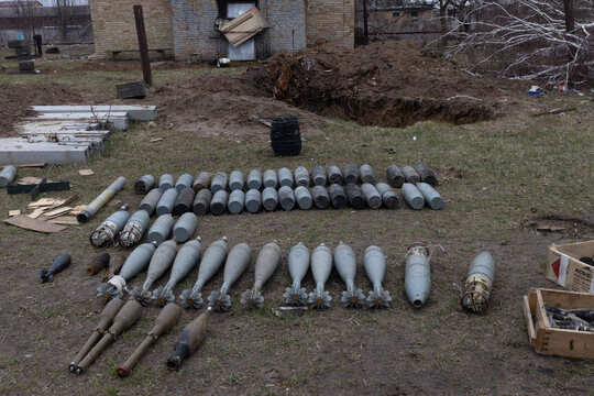 Explosives Found At Gostomel Airport After The Russians Left The Place