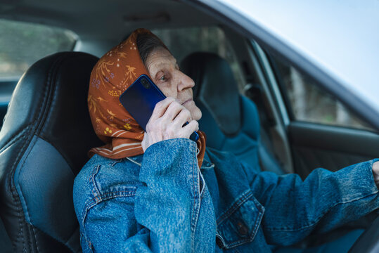 Elderly business woman