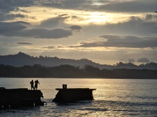 atardecer