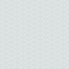 Wave seamless background. Vector illustration.