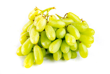 White grapes. The most popular color of grapes.  Large white grapes with quite neutral but refreshing and sweet taste. 
