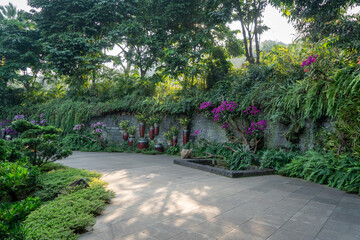 Historical Qingxiu Mountain Park in Nanning