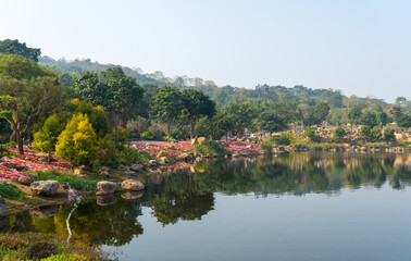 Historical Qingxiu Mountain Park in Nanning