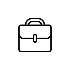 brefcase new icon simple vector