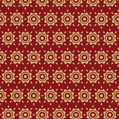 Seamless Pattern with Flowers