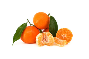 Tangerine, clementine or mandarin orange fruit