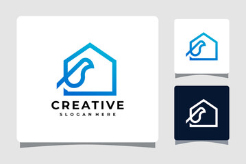 House Bird Logo Template Design Inspiration