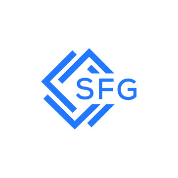 SFG technology letter logo design on white  background. SFG creative initials technology letter logo concept. SFG technology letter design.