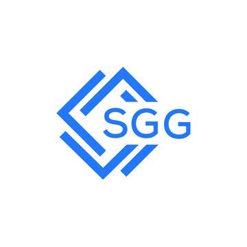 SGG technology letter logo design on white  background. SGG creative initials technology letter logo concept. SGG technology letter design.