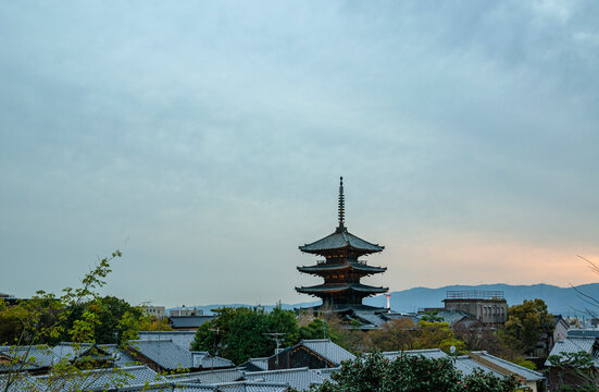 京都の八坂の塔
