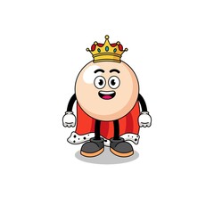 Mascot Illustration of pearl king