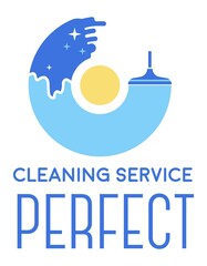 Fototapeta premium Perfect cleaning service, housekeeping chores
