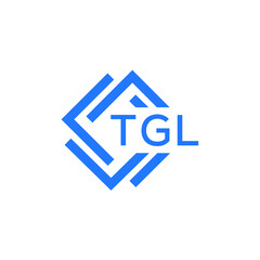 Obraz premium TGL technology letter logo design on white background. TGL creative initials technology letter logo concept. TGL technology letter design.