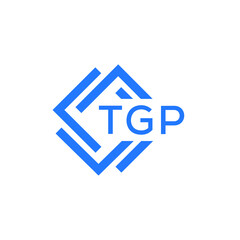 TGP technology letter logo design on white  background. TGP creative initials technology letter logo concept. TGP technology letter design.