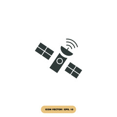satellite icons  symbol vector elements for infographic web