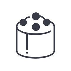 ebiko sushi icon