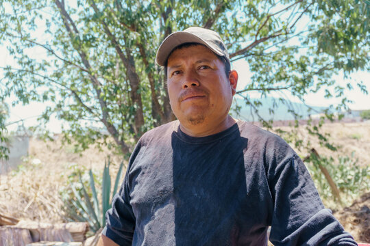 portrait of a man from oaxaca mexico