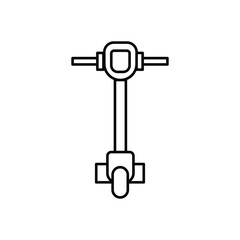 scooter icon illustration. vector design that is suitable for websites, apps, and more.
