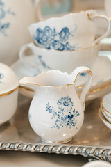 vintage dining set tableware Porcelain Meissen Keramik