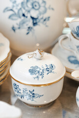 vintage dining set tableware Porcelain Meissen Keramik