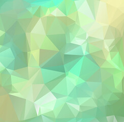 Abstract Geometric backgrounds green Color
