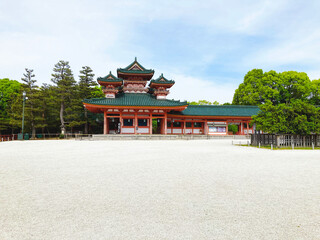 Fototapeta premium Heian Jingu Shrine in Kyoto