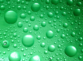 Abstract background.  Liquid on glass. close up