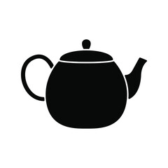 Teapot icon. vector Simple design. vector illustration