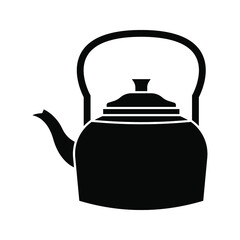 Teapot icon. vector Simple design. vector illustration