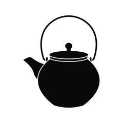 Teapot icon. vector Simple design. vector illustration