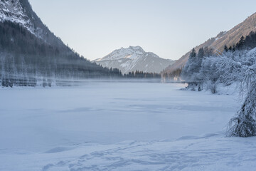 View at lake Montriond.
