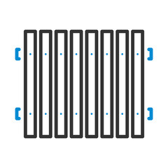 Icon Of Construction Fence