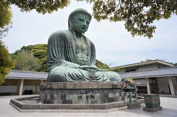 Obraz premium Japan Buddha statue nobody Big