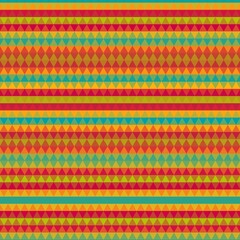 Original checkered background. Grid background with different cells. Abstract striped and checkered pattern. Illustration for scrapbooking. Seamless pattern.