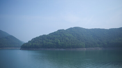 Fototapeta premium 담양호 호수