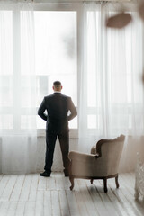 businessman sitting on the floor