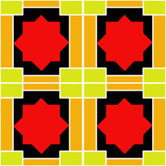 Background backdrop vector wallpaper illustration texture fabric pattern striped graphic lines Stars flowers isolated design art style beautiful and colorful