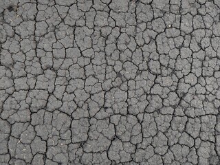 Dry cracked soil texture and background of ground. dried ground covered with cracks. background for design