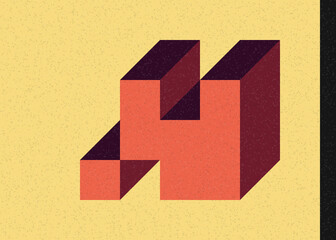 Implementation of Edward Zajec&rsquo;s &ldquo;Il Cubo&rdquo; from 1971. Essentially a Truchet tile set of 8 tiles and rules for placement art illustration