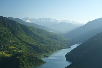Obraz premium The is Artvin Borçka Muratlı barrage beautiful tourism place..turkey