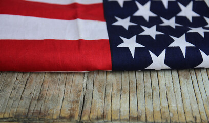 Fototapeta na wymiar United States flag. Independence day. USA celebrate 4th July.