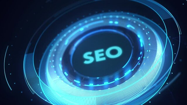 Business, Technology, Internet and network concept. SEO Search engine optimization marketing ranking.