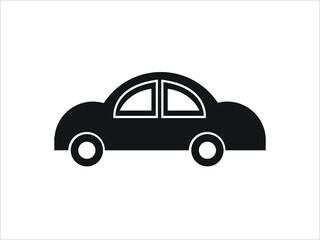 Car, monochrome icon, old car, 
Car Vector Art, Icons
