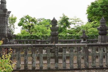 善導寺　榊原康政の長男横須賀藩初代藩主大須賀忠政(華馨院)の墓　群馬県　館林市