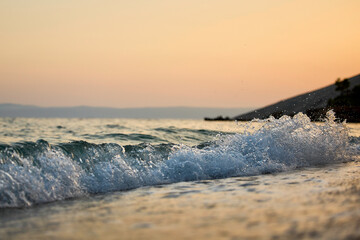 Kroatiens Küste - Abendstimmung an der Adria