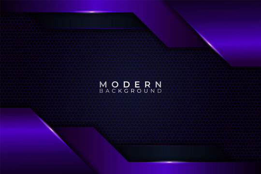 Modern Background Abstract Technology Purple Gradient with Glowing Effect