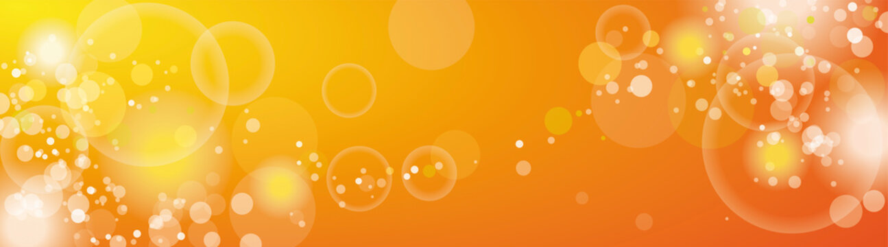 Orange Summer Background Header